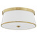 Weir Four Light Ceiling Mount in Aged Brass (19|3203-20-80)