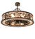 Oak Leaf 12 Light Chandel-Air in Copper Vein (57|273574)