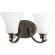 Joy Two Light Bath Bracket in Antique Bronze (54|P2001-20W)