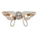 Keaton Two Light Wall Sconce in Polished Nickel (400|15-1231PN)