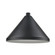 R Series One Light Shade in Satin Black (59|RWCS13-SB)