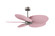 Alessandra TROPICAL 48''Ceiling Fan in Brushed Nickel (101|AKTP-BN-PI)