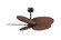 Alessandra TROPICAL 48'' Ceiling Fan in Matte Black (101|AKTP-BK-WN)