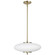 Maddie LED Pendant in Aged Brass (216|MAD-161P-AGB)