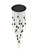 Aurora 25 Light Chandelier in Black (173|2089G42BK)