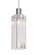 Besa Ice 7 Pendant Pendant in Black (74|XP-ICE7CL-SN)