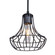 Besa Spezza 7 Pendant Pendant in Black (74|J-SPEZ07-EDIL-BK)