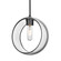 Besa Mana Pendant Pendant in Black (74|J-MANACL-BK-NI)