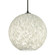 Besa Coco 12 Pendant Pendant in Black (74|J-COCO1219-LED-BK)