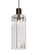Besa Ice 7 Pendant One Light Pendant in Bronze (74|1XT-ICE7CL-BR)