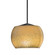 Besa Keno Pendant LED Pendant in Black (74|1XC-KENOGD-LED-BK)