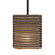 Besa Kirk 6 Stem Pendant LED Pendant in Black (74|1TT-KIRK6-LED-BK)