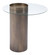 Emi End Table in Antique Gold, Clear (339|101494)