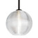 Besa Kristall 8 Pendant One Light Pendant in Black (74|1TT-461600-BK)