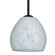 Besa Bolla Stem Pendant LED Pendant in Black (74|1TT-412219-LED-BK)