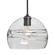 Besa Spirit 10 Pendant One Light Pendant in Black (74|1JT-SPIR10CL-BK)