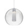 Besa Eli Pendant LED Pendant in Black (74|1JT-ELICL-LED-SN)