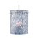Besa Tamburo 8 Pendant LED Pendant in Black (74|1JT-400600-LED-SN)