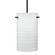 Besa Tamburo 5 Pendant One Light Pendant in Black (74|1JT-4005KR-BK)