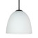 Besa Sasha Pendant One Light Pendant in Black (74|1BT-757207-MED-BK)