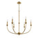 Southcrest Six Light Chandelier in Luxe Gold (47|48066)