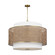 Sawyer Four Light Pendant in Blonde Rattan (454|KSP1184BBSBRTN)
