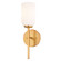 Shelby One Light Wall Sconce in Natural Brass (63|W0485)