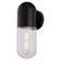 West Loop One Light Outdoor Wall Mount in Matte Black (63|T0758)