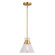 Harper One Light Pendant in Natural Brass (63|P0403)