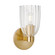 One Light Wall Sconce in Natural Brass (446|M90120NB)