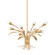 Bilston Nine Light Chandelier in Vintage Gold Leaf (70|1909-VGL)