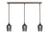 Stem Three Light Linear Pendalier in Bronze (200|36-BRZ-4252)