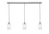 Stem Three Light Linear Pendalier in Brushed Nickel (200|36-BN-310) Stem Three Light Linear Pendalier in Brushed Nickel (200|36-BN-310)