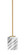 Franklin One Light Mini Pendant in New Age Brass (200|1201-NAB-549)
