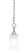Chain One Light Mini Pendant in Brushed Nickel (200|11-BN-541)