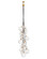 Skye LED Chandelier in Heritage Brass (13|30309HBR)