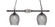 Elegante Two Light Island Pendant in Dark Granite (200|862-DG-4902)