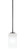 Atlas One Light Mini Pendant in Graphite (200|4501-GP-541)