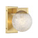 Darien One Light Wall Sconce in Warm Brass (51|9-1017-1-322)