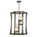 Darien Four Light Pendant in Mediterranean Bronze (51|3-1018-4-15)