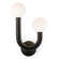 Happy LED Outdoor Wall Sconce in Black (400|17-1033-R)