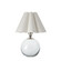 Giorgio One Light Mini Lamp in Clear (400|13-1694PN-WT)