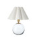 Giorgio One Light Mini Lamp in Clear (400|13-1694NB-WT) Giorgio One Light Mini Lamp in Clear (400|13-1694NB-WT)