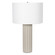 Tambour One Light Table Lamp in Grey (400|13-1667)