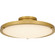Quoizel Semi-Flush Mount LED Semi-Flush Mount in Brushed Gold (10|QSF6784BRG)