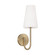 Averitt One Light Wall Sconce in Aged Brass (65|655211AD-550)