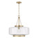 Landon One Light Pendant in Aged Brass (65|355311AD)