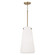 Averitt One Light Pendant in Aged Brass (65|355211AD)