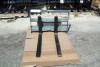 SITE PRO 42" MINI PALLET FORKS W/DINGO PLATE 2000 LBS. CAPACITY