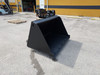 JENKINS SKID STEER MULCH/SNOW BUCKET W/BOLT ON EDGE (1 CUBIC YARD CAPACITY)